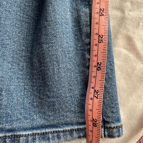 Loft Outlet High Rise Skinny Curvy Button Fly Jeans Size 6 - Picture 14 of 16